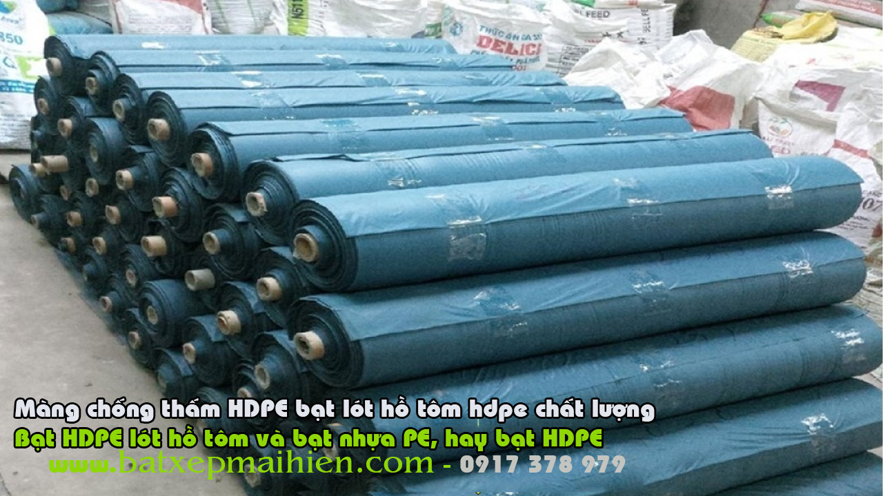 Bạt HDPE 0.3mm - 0.5mm Cung Cấp Cho Đơn vị Lót Ao Nuôi Tôm tại Phú Quốc Kiên Giang ỨNG DỤNG CỦA MÀNG CHỐNG THẤM HDPE TRONG NUÔI TRỒNG THỦY SẢN 2020 HIỆU QUẢ CHO VIỆC LÓT AO HỒ NUÔI TÔM