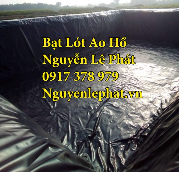 Bạt lót ao hồ chứa nước nuôi cá