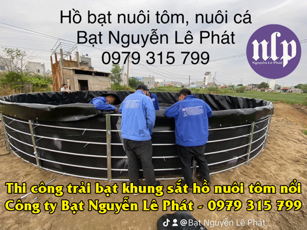 Bán Bạt Lót Ao Hồ Nuôi TÔm, Nuôi Cá Bạt HDPE CHống Thấm CHứa Nước Bình Phước