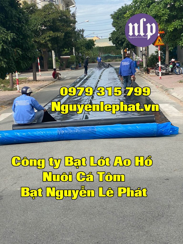 Bạt lót ao hồ chứa nước nuôi cá