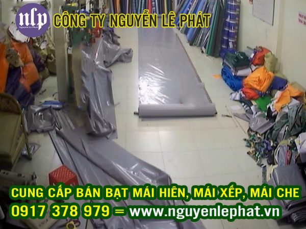 Báo giá mái bạt xếp di động