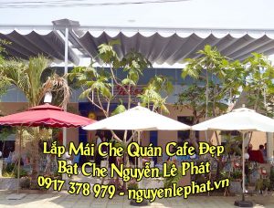 Thiết Kế Mẫu Mái Vòm Mái Hiên Che Nắng Quán Cafe Sân Vườn Đẹp