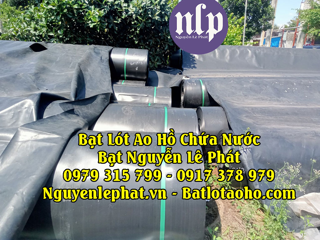 Màng bạt nhựa lót hồ HDPE