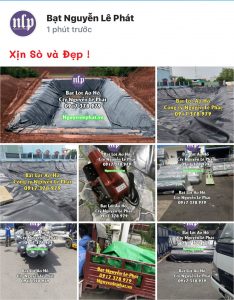 Bạt Lót Ao Hồ Chứa Nước Thấm Thấm Tại Cẩm Mỹ