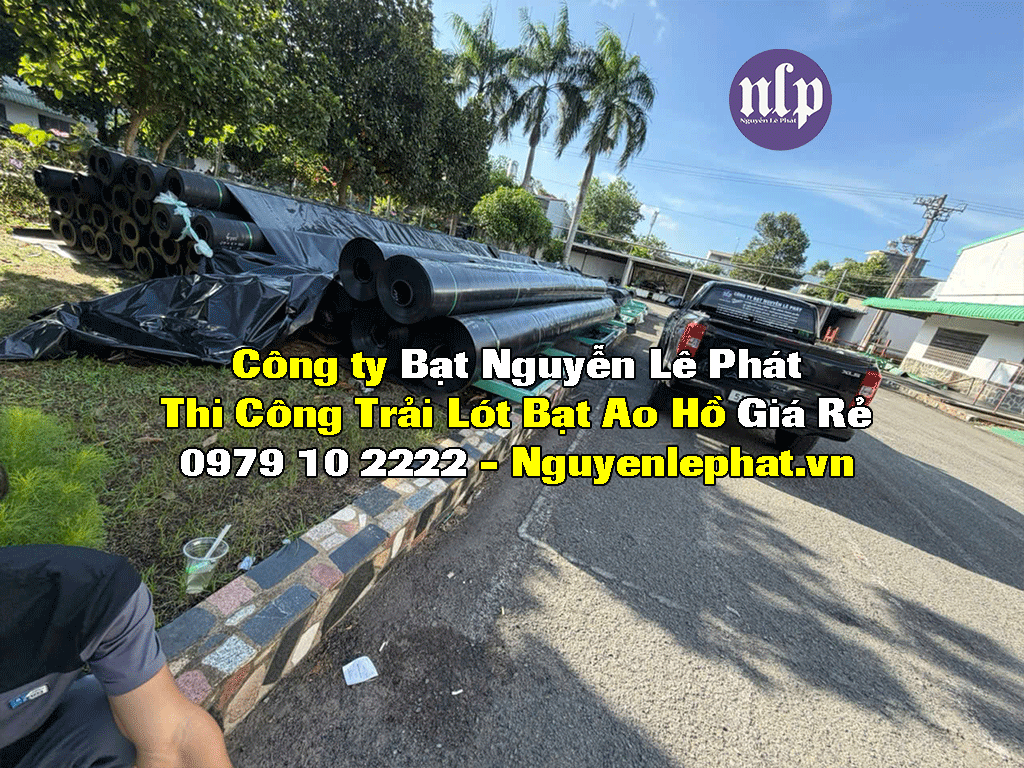 Cung cấp bạt nhựa HDPE Lót Hồ