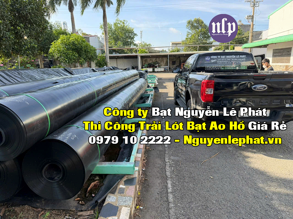 Bạt lót hồ HDPE tại Bàu Bàng