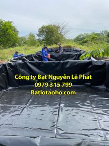 Bạt Lót Ao Hồ Chứa Nước Nuôi Cá Chống Thấm tại Bình Phước