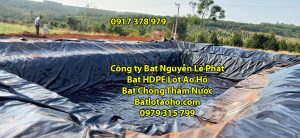 Bạt Lót Ao Hồ Chứa Nước Nuôi Cá Chống Thấm Huyện Nhà Bè