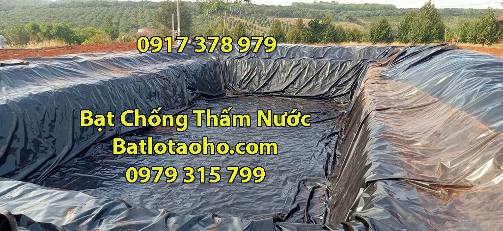 Bạt Lót Ao Hồ Chứa Nước Nuôi Cá tại Bến Cát