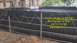 Bạt Lót Ao Hồ Chứa Nước Chống Thấm Nuôi Cá Trị An