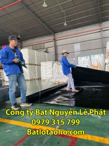 Bạt lót ao hồ chứa nước
