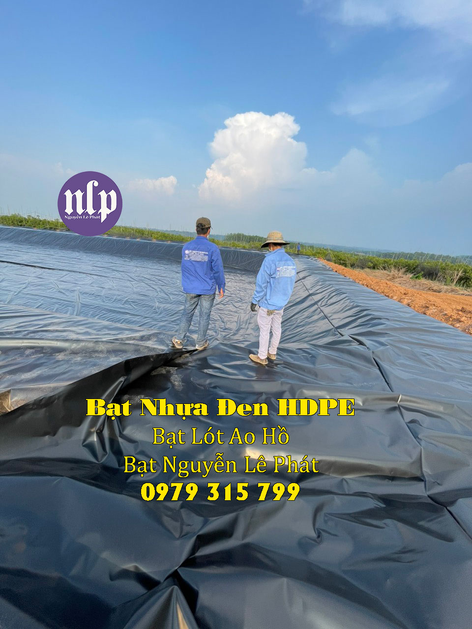 Bạt Lót Hồ Chứa Nước HDPE Giá Rẻ, Bạt Lót Hồ Chứa Nước Tại Lâm Đồng Bảo Lộc, Màng Bạt HDPE Chống Thấm