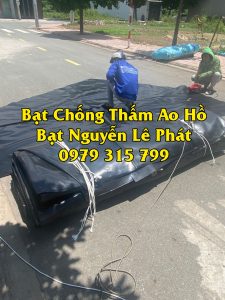 Bạt Lót Ao Hồ Chứa Nước Nuôi Cá Tôm tại Bình Thuận