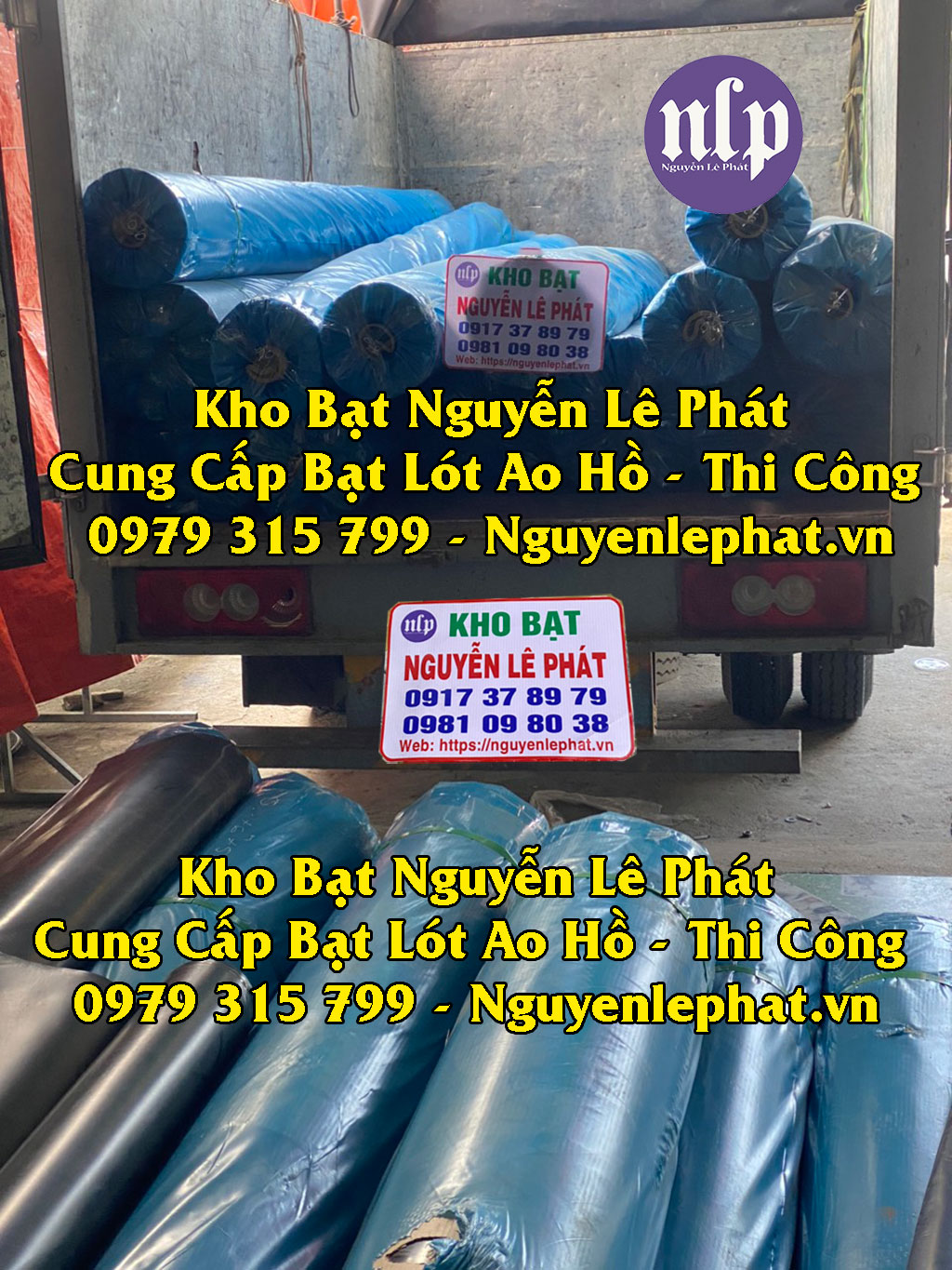 Bạt lót hồ nuôi cá Bình Thuận