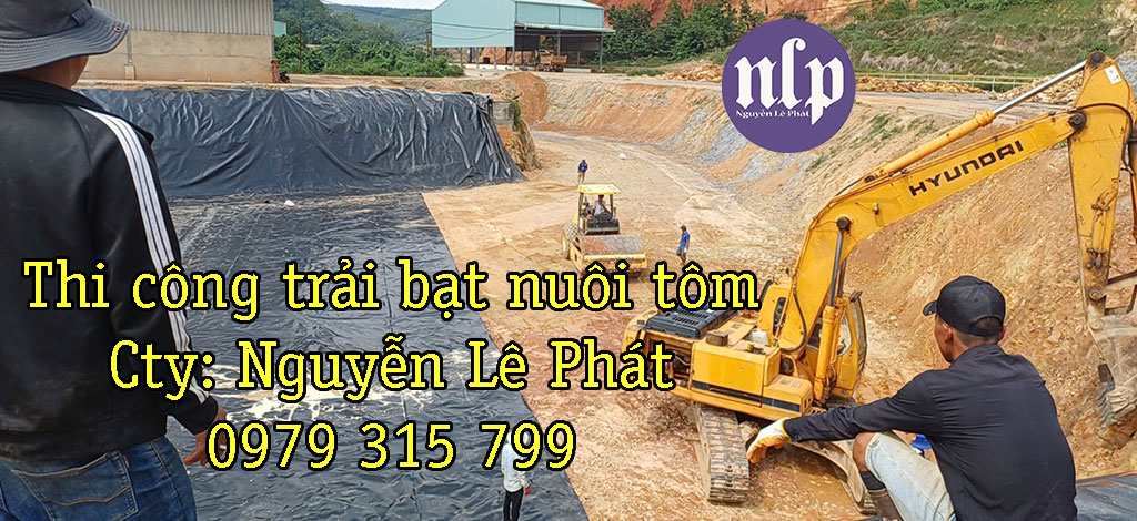 Hàn bạt nhựa HDPE nuôi tôm