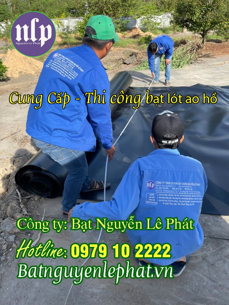 Bạt Lót Ao Hồ Nhà Bè