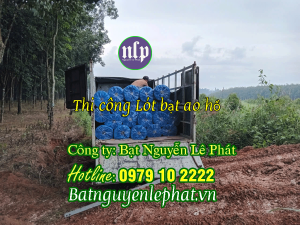 Bạt Lót Ao Hồ Chứa Nước Nuôi Cá, Tôm Tại Phú Mỹ