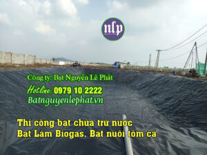 Bạt Lót Hồ Chứa Nước Nuôi Cá tại Hà Nam, bạt tốt, giá rẻ