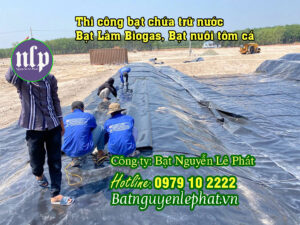 Bạt Lót Hồ Nuôi Tôm