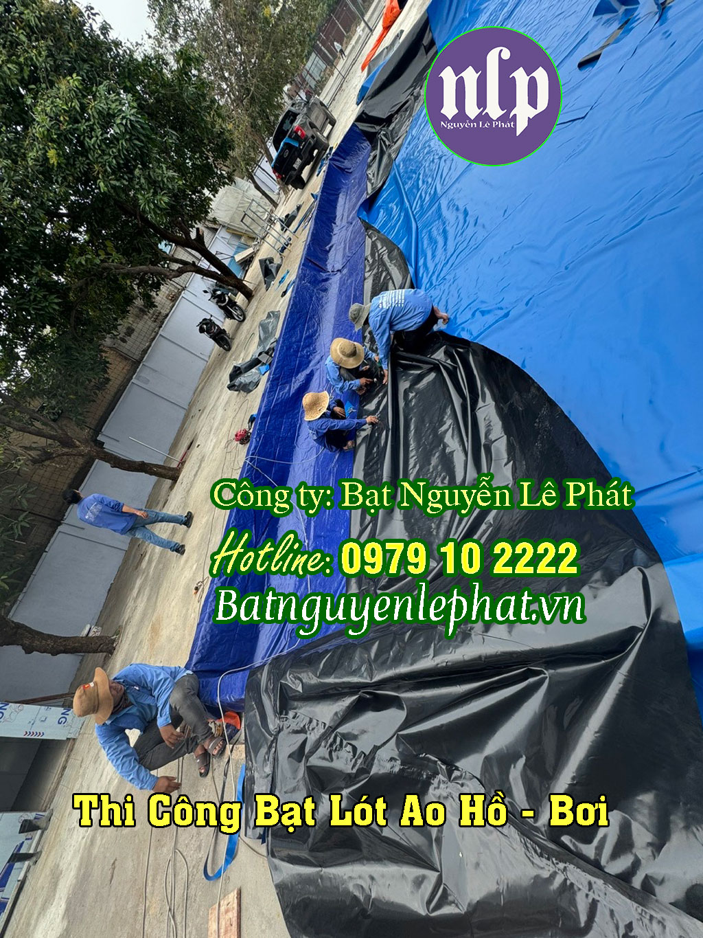 Bạt Nhựa HDPE Lót Ao Hồ Chứa Nước Nuôi Cá tại Bến Tre Bạt Nhựa HDPE Lót Ao Hồ Chứa Nước Nuôi Cá tại Bến Tre