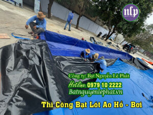 Bạt Nhựa HDPE Lót Ao Hồ Chứa Nước Nuôi Cá tại Long Thành