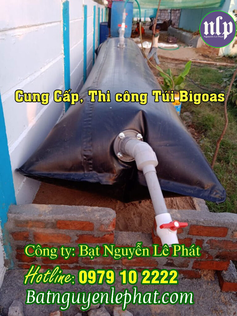 Túi biogas Xử Lý Chất Thải Nuôi Heo, Gà Vịt tại Đắk Nông