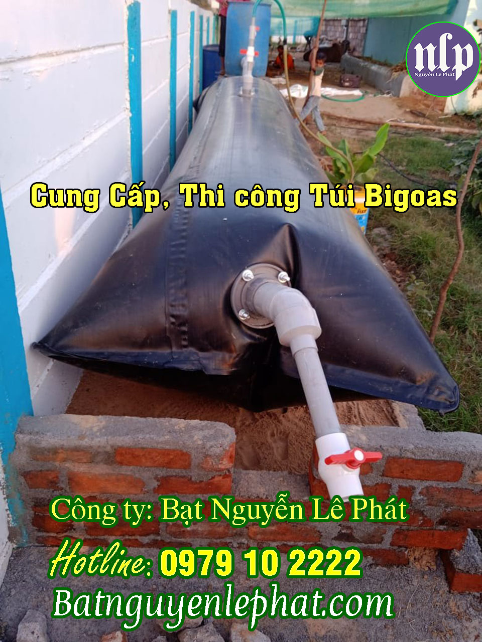 Túi biogas Xử Lý Chất Thải Nuôi Heo, Gà Vịt tại Hải Phòng Túi biogas Xử Lý Chất Thải Nuôi Heo, Gà Vịt tại Hải Phòng