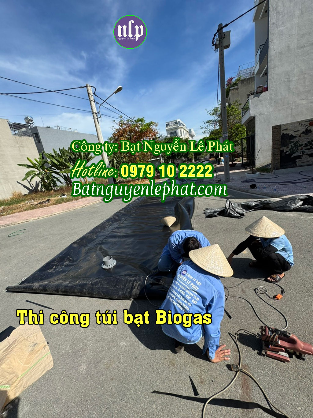 Túi Biogas tại Định Quán, Đồng Nai