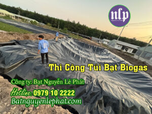 Thi Công Túi Biogas 300-600 Khối Tại Phú Giáo