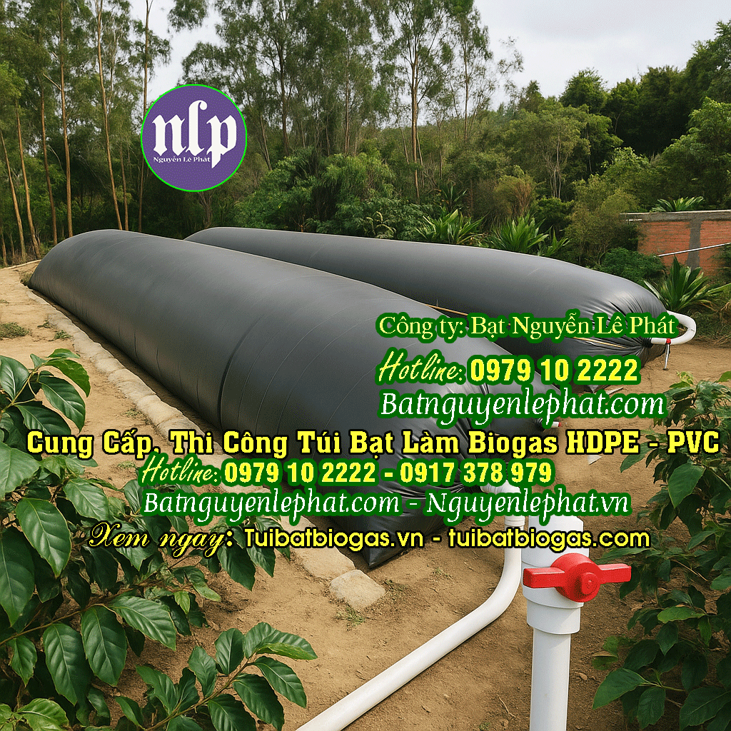 Cung cấp Túi bạt biogas thái bình Cung cấp Túi bạt biogas thái bình