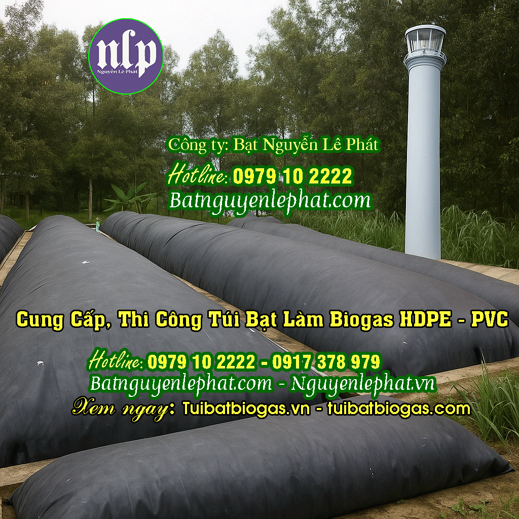Túi Biogas HDPE Bình Dương Túi Biogas HDPE Bình Dương