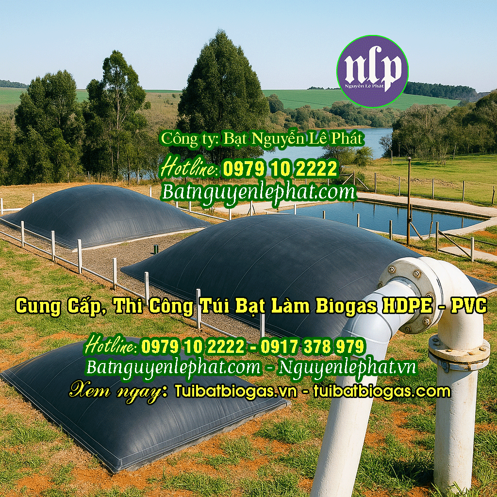 Túi Biogas HDPE Bình Dương Túi Biogas HDPE Bình Dương