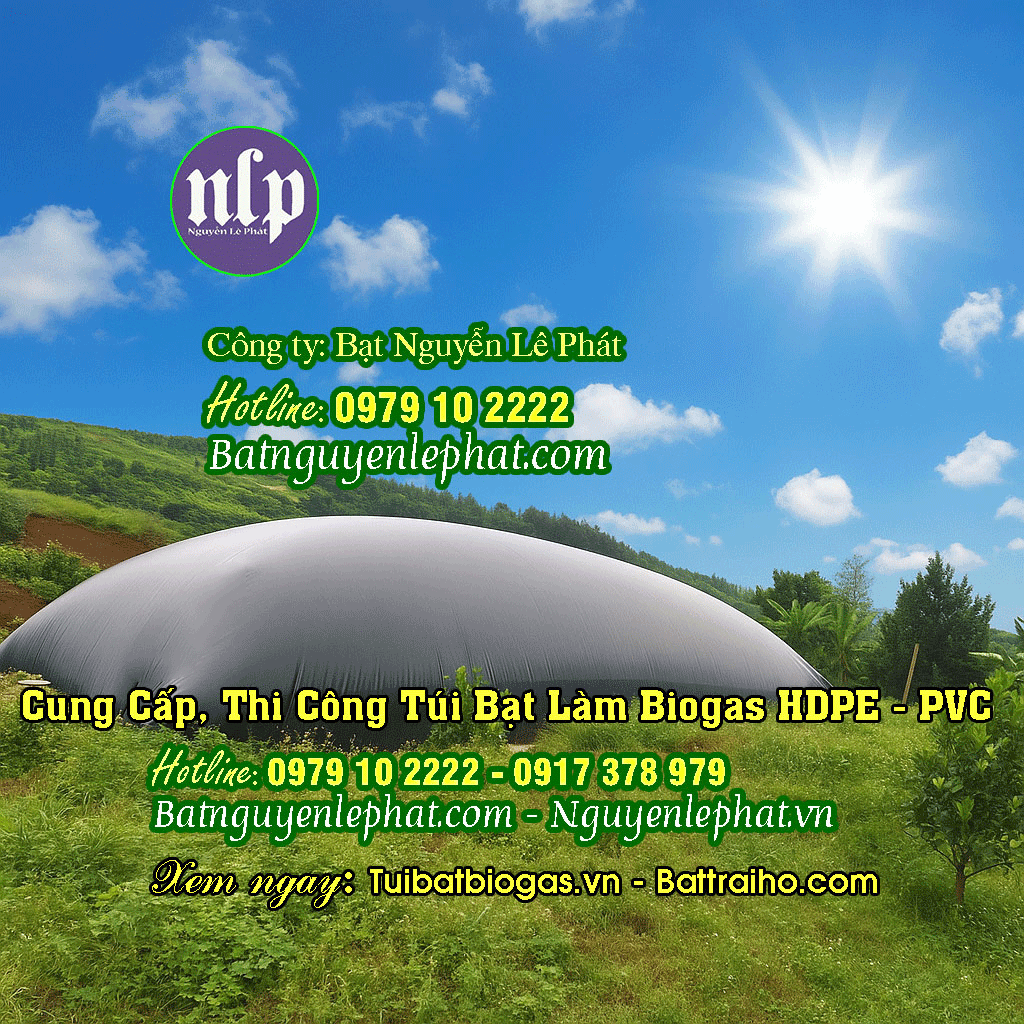 Túi Biogas Nghệ An Cung Cấp Thi Công Túi Biogas tại Ninh Bình