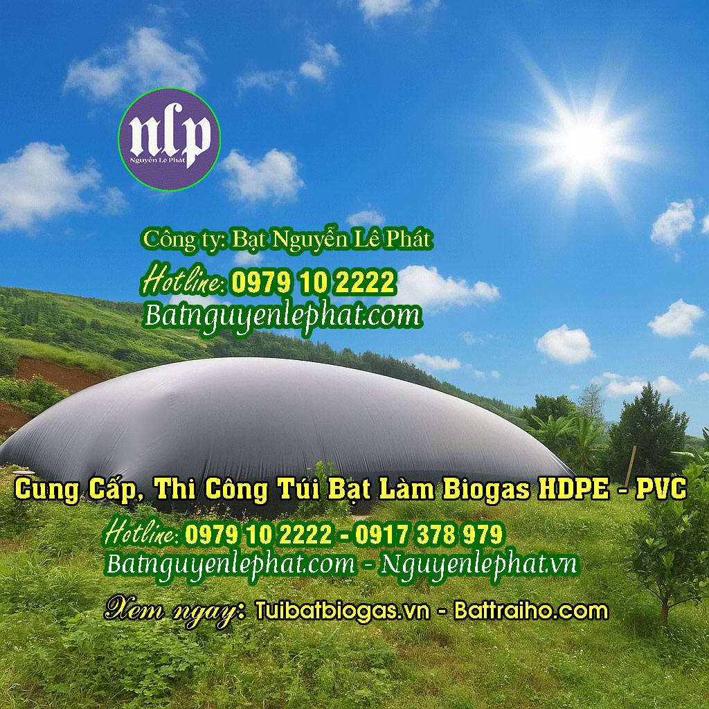 Túi Biogas HDPE Bình Dương Túi Biogas HDPE Bình Dương