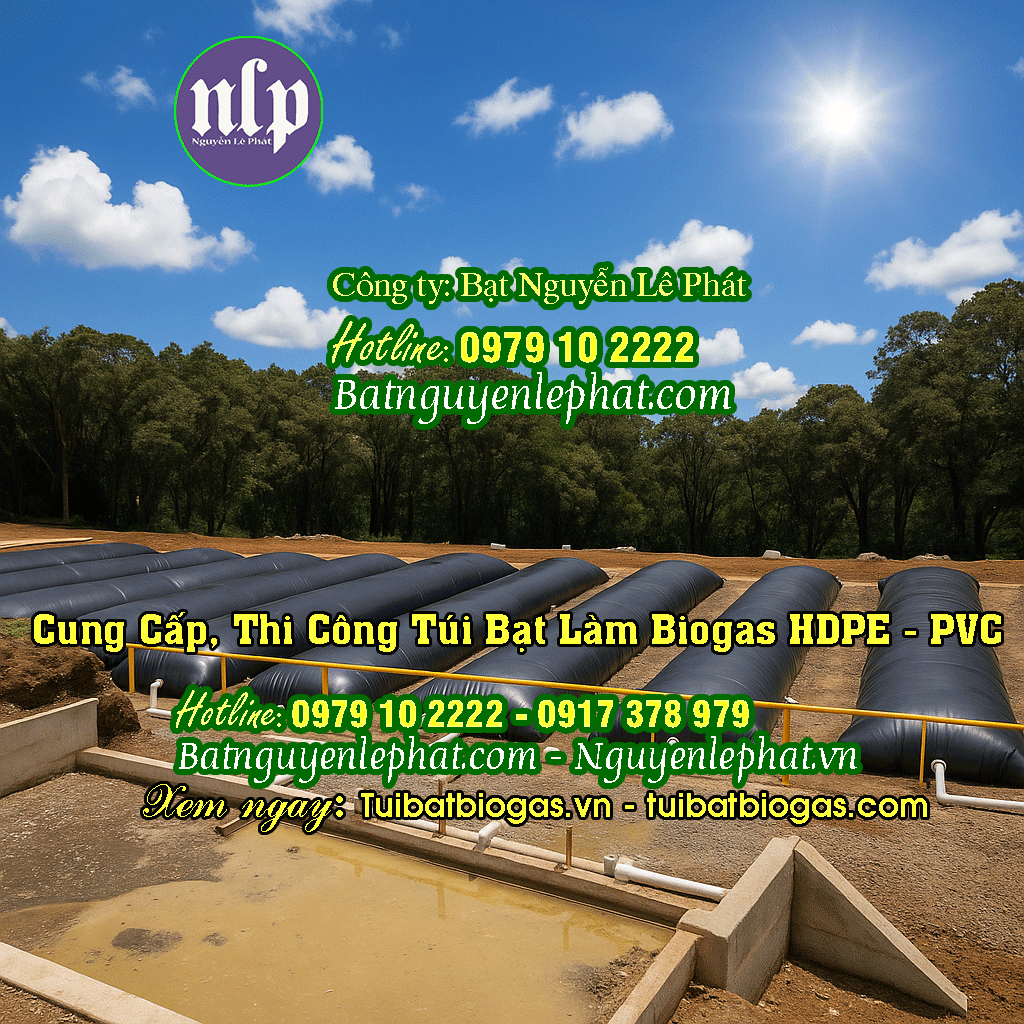Cung cấp Túi biogas giá rẻ Cung cấp Túi biogas giá rẻ