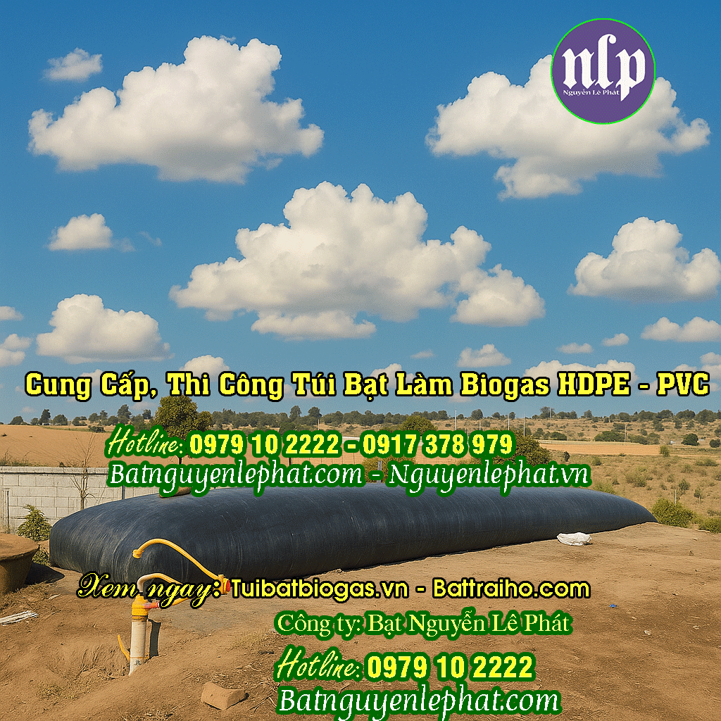 Túi Trữ Khí Biogas ở Bình Dương Túi Trữ Khí Biogas ở Bình Dương