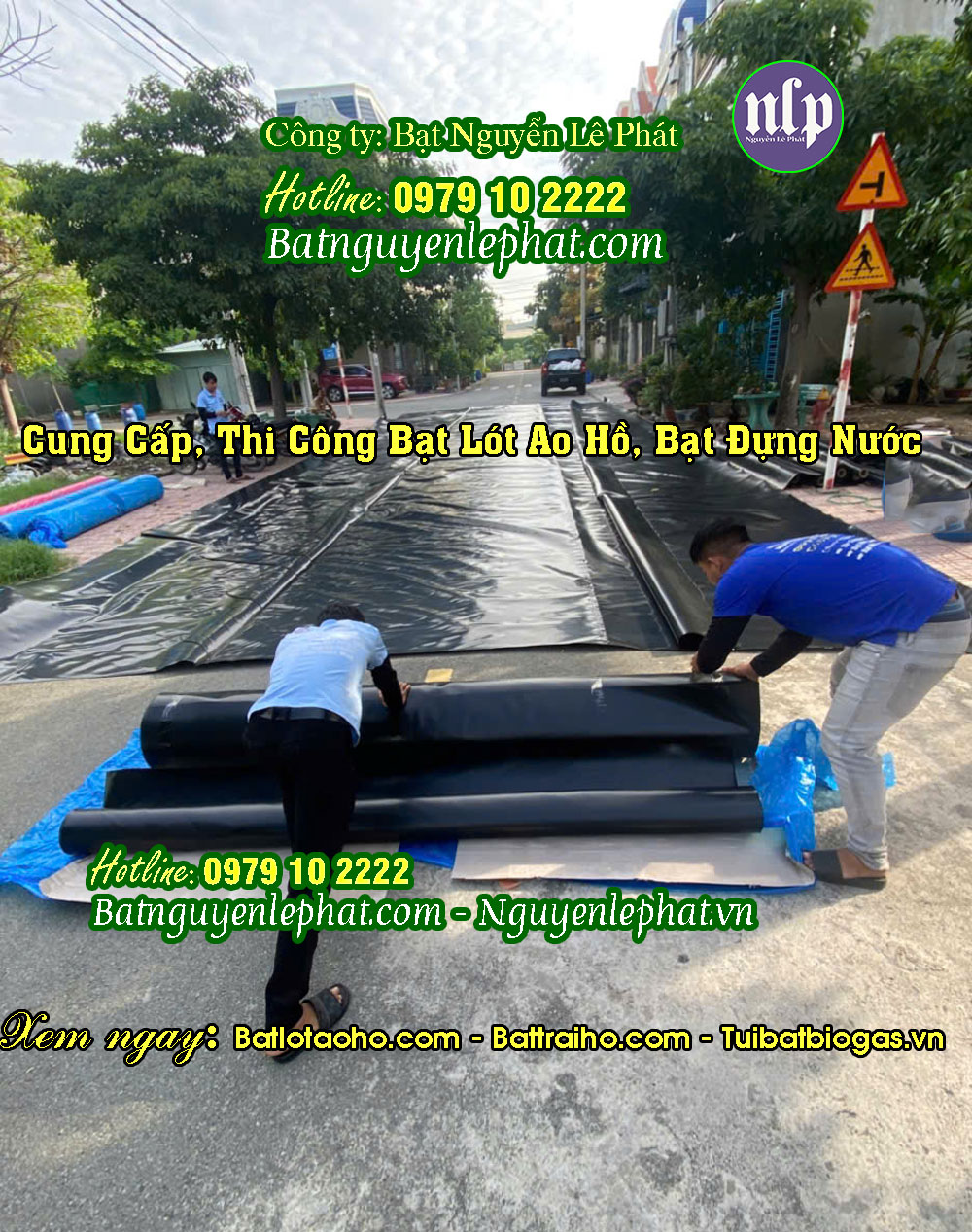 Bạt Lót Ao Hồ HDPE Tại Đức Liễu Bạt Lót Ao Hồ HDPE Tại Đức Liễu