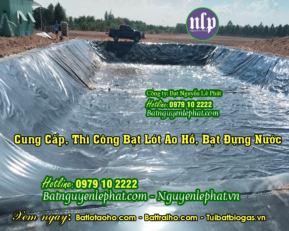 Bạt Lót Ao Hồ HDPE Tại Đức Liễu Bạt Lót Ao Hồ HDPE Tại Đức Liễu