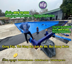 Bạt Lót Hồ Trảng Bom, Báo Giá Thi Công Lót Bạt Ao Hồ Tại Trảng Bom