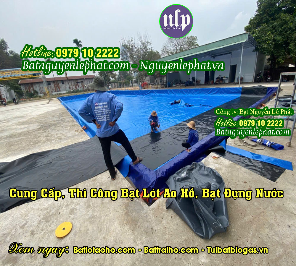 Bạt Lót Hồ Bơi ở Bình Dương Thi Công Lót Bạt Hồ Bơi Khu Vui Chơi Giải Trí, Hộ Gia Đình Tại Thủ Dầu Một - Bình Dương