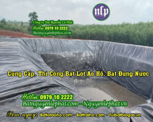 Bạt Lót Ao Hồ Chứa Nước Nuôi Tôm Cá tại Đồng Tháp Giá Rẻ