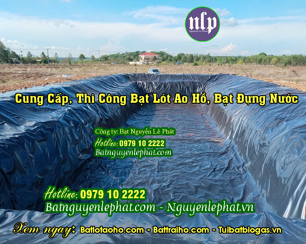 Bạt lót ao trữ nước Bạt lót ao trữ nước
