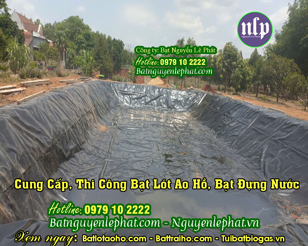 Bạt trải hồ Bạt trải hồ