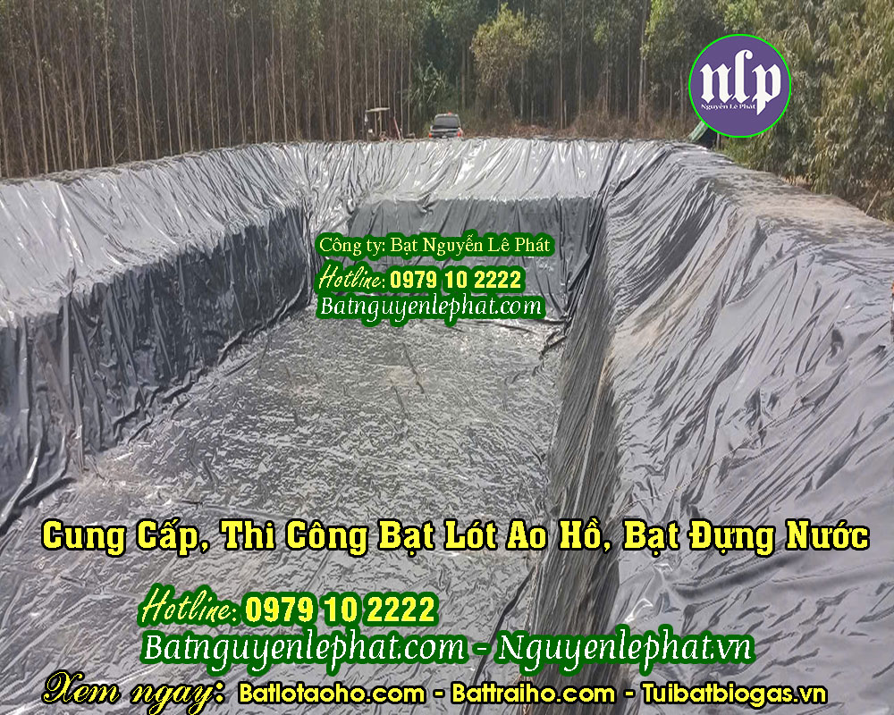 Bạt Lót Hồ HDPE Chứa Nước 0.5mm tại Đất Đỏ Bà Rịa Bạt Lót Hồ HDPE Chứa Nước 0.5mm tại Đất Đỏ Bà Rịa