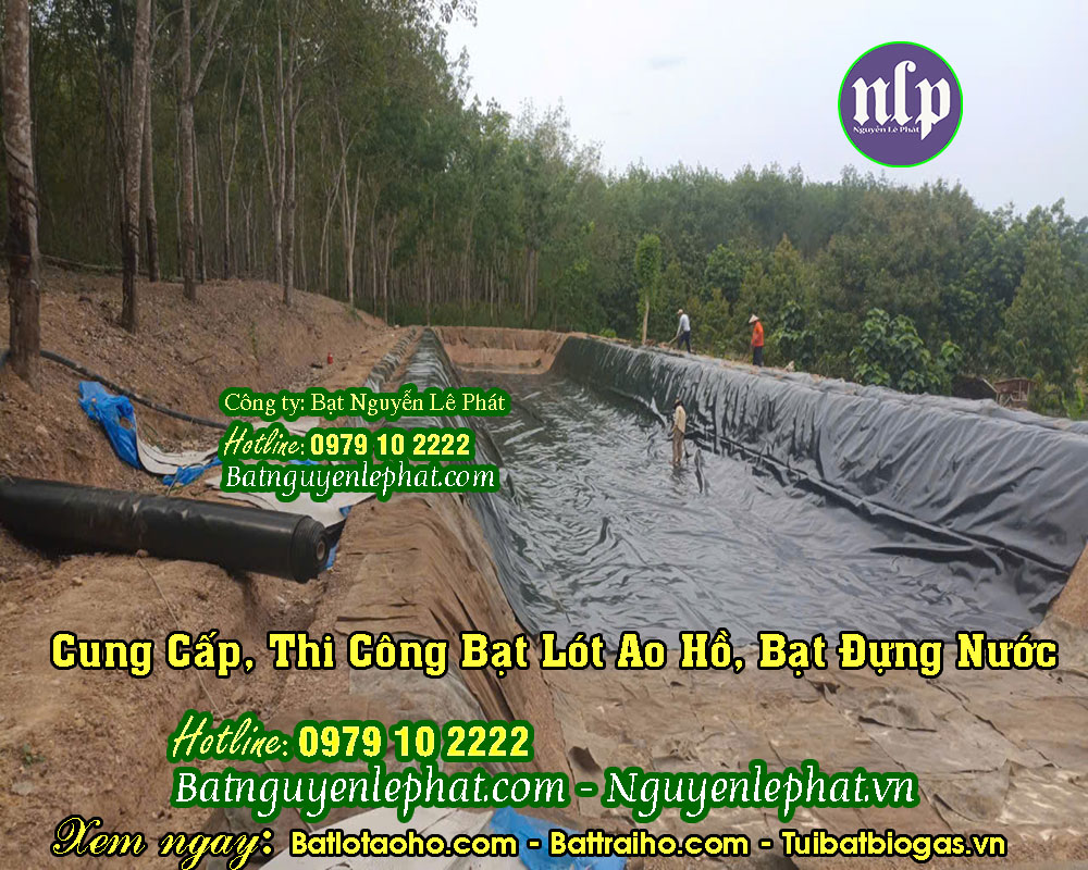 Bạt chứa đựng nước tưới cây Bạt chứa đựng nước tưới cây
