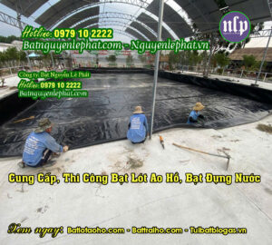Báo Giá Bạt Lót Ao Hồ Chứa Nước Nuôi Cá Tôm Tiền Giang