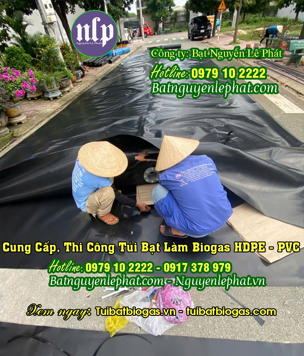 Túi Bạt Biogas tại Ninh Thuận Túi bạt bigoas chuyên dụng