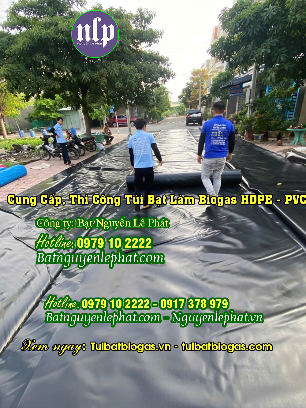 Túi biogas hộ gia đình Túi biogas hộ gia đình