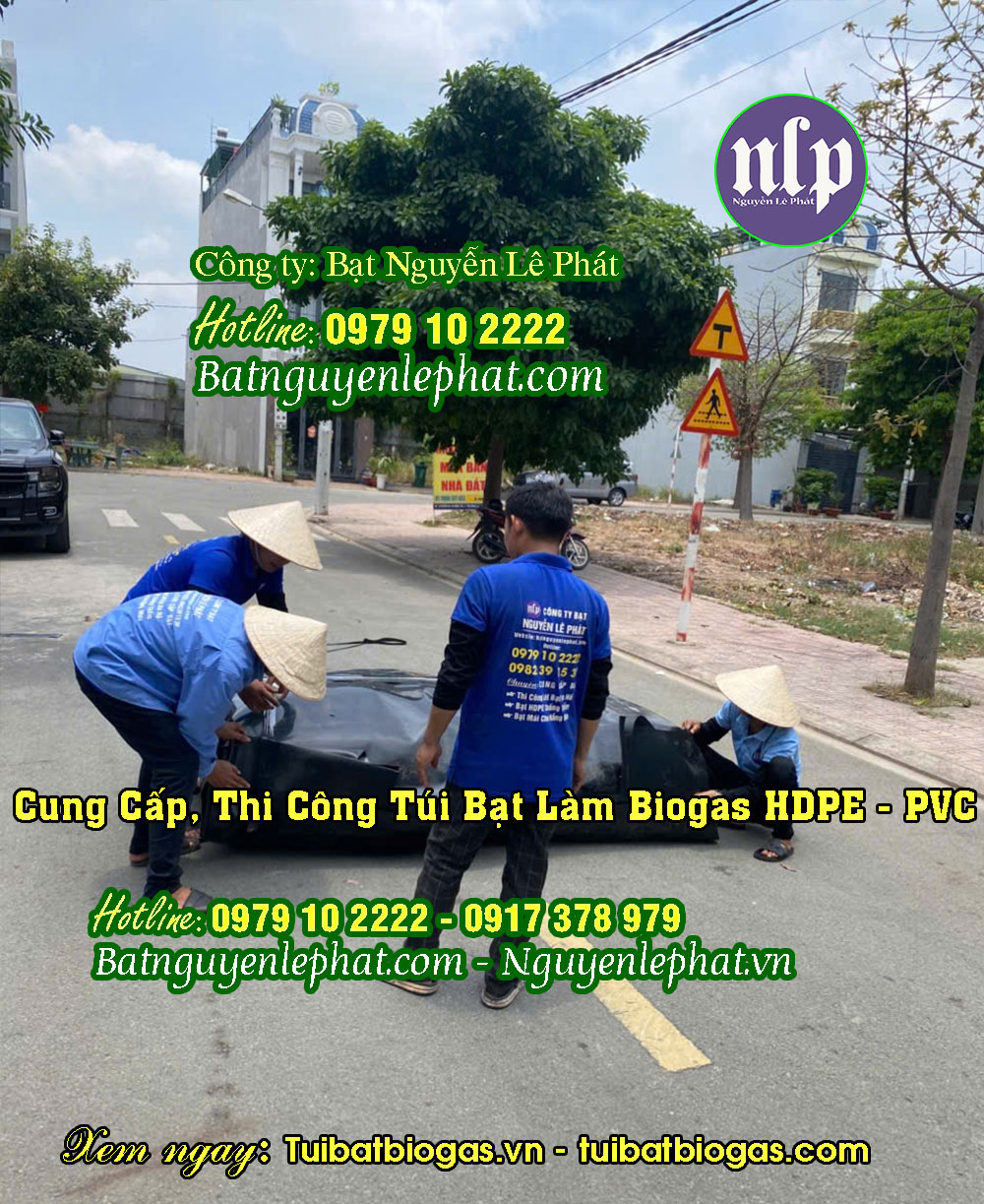 Túi khí chứa biogas chăn nuôi Túi khí chứa biogas chăn nuôi