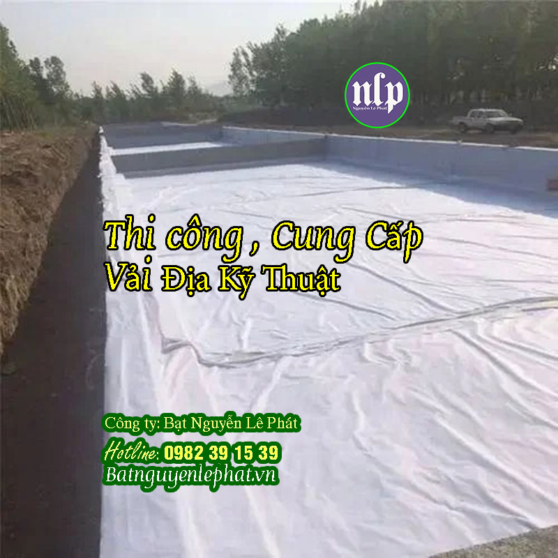bạt nhựa lót hồ cảnh quan, hồ sinh thái